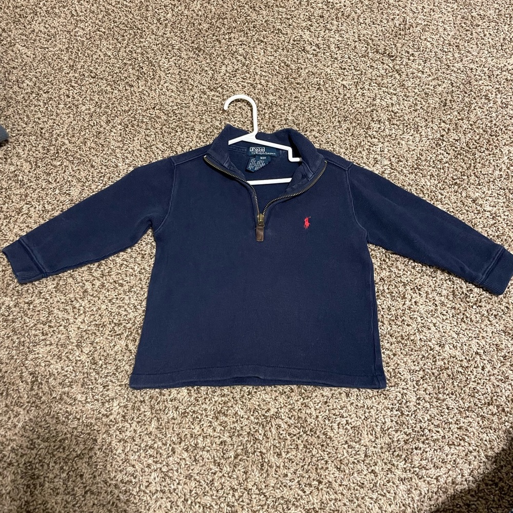 Boy Ralph Lauren 3/4 zip up